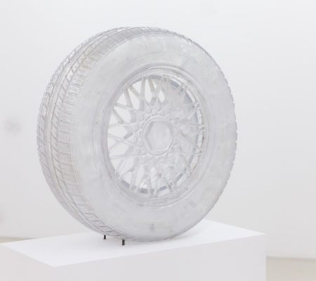 Matthew Darbyshire, Radiograph No.3 - BMW E30 Wheel (Caressed by Roxman Gatt)