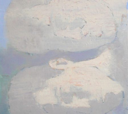 Simon Martin, Amoureux rétro-éclairés, 2018, huile sur toile, 35 x 27,5 cm_v2