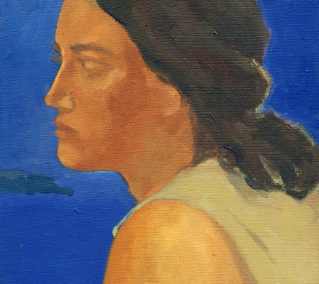 Christine Safa, "Cécilia à 19 heures (Varanasi)"