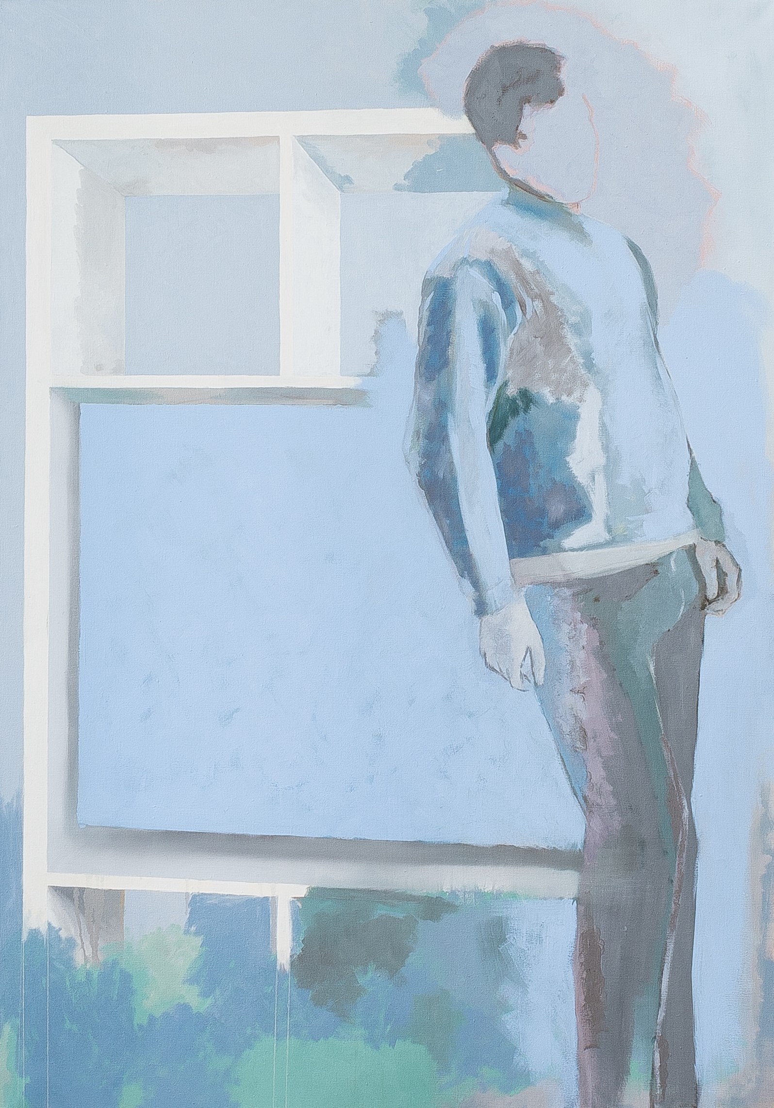 Simon Martin, KALLAX, 2018, huile sur toile, 162 x 114 cm_web