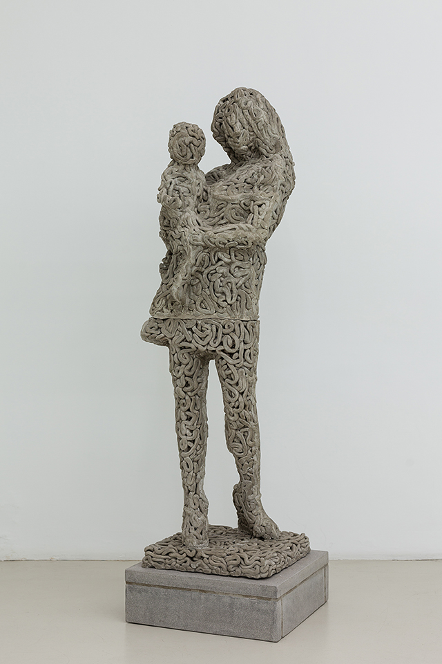 Matthew Darbyshire Xerox No.29 – Mother and Child