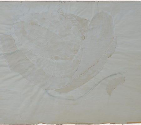 1955 gouache, collage sur papier - 64 x 100 cm
