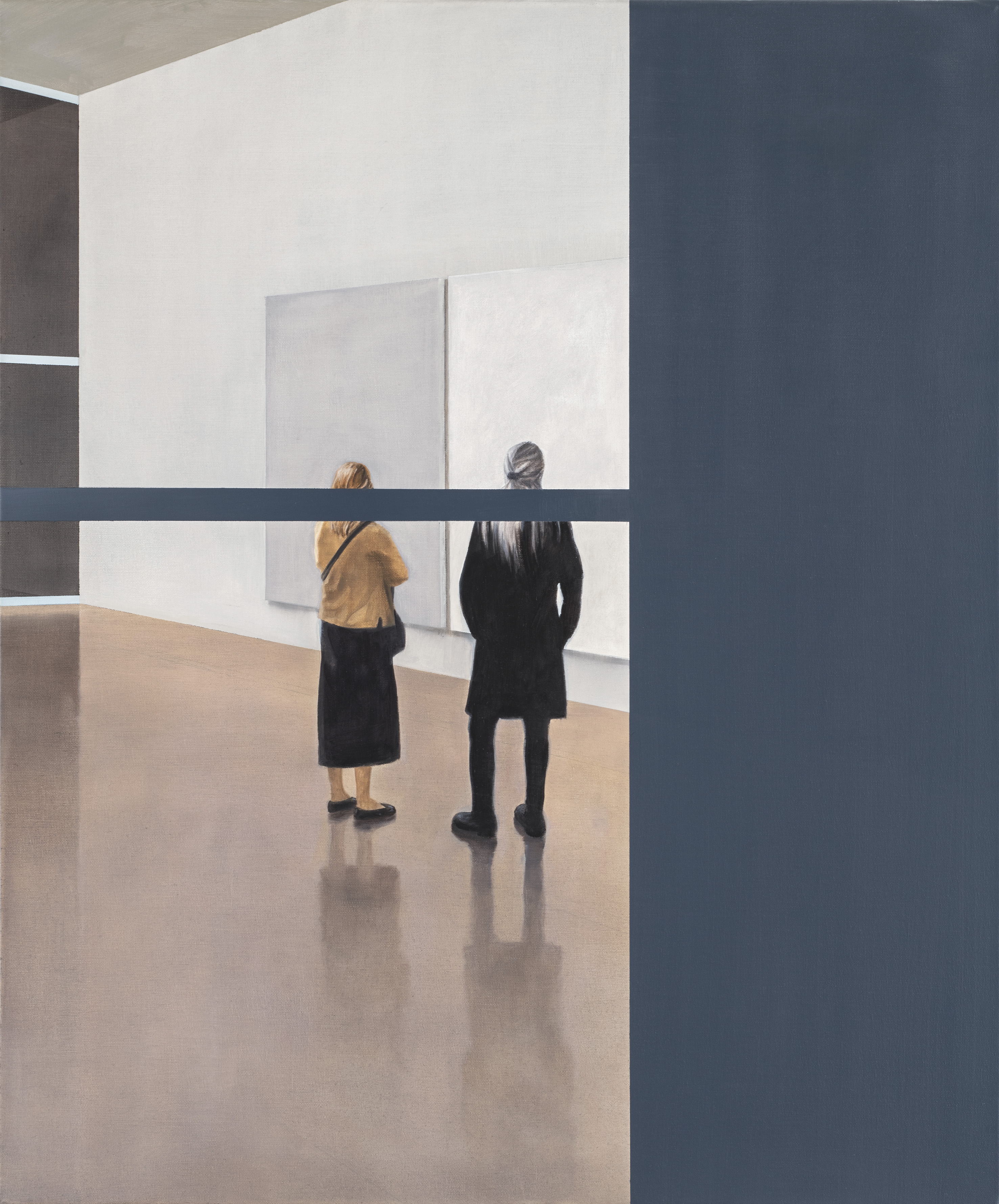 Tim_Eitel_View_into_a_room_2_figures_2019_huile_sur_toile_90x75cm