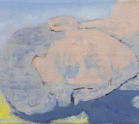 Simon Martin, Sommeil, Bercy, 2018, huile sur toile, 18 x 24 cm_v2