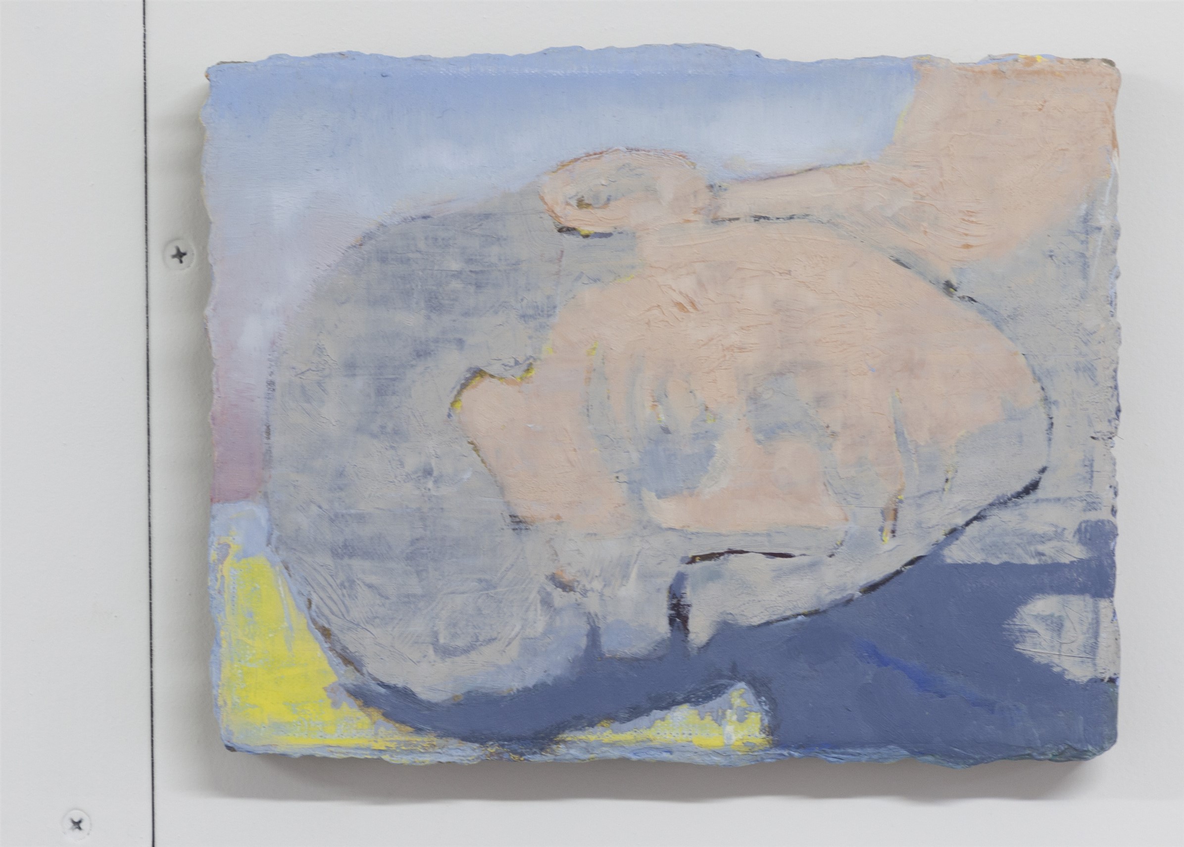 Simon Martin, Sommeil, Bercy, 2018, huile sur toile, 18 x 24 cm_v2