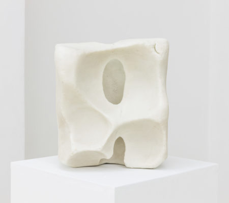 Clément Borderie, Pierre de sel, 2005-2011, sel, 25 x 22 x 21 cm