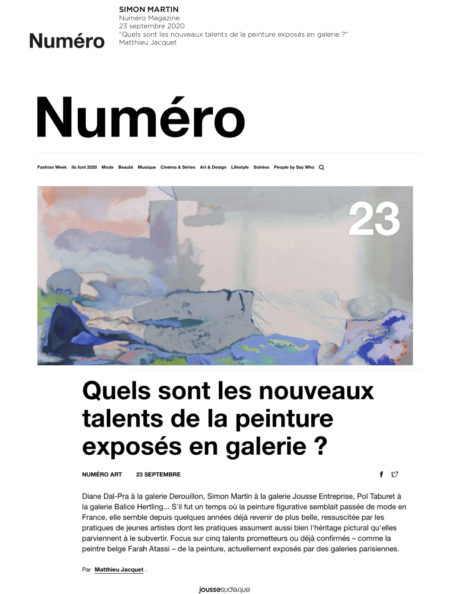 2020.09.23_Numéro Magazine_Matthieu Jacquet