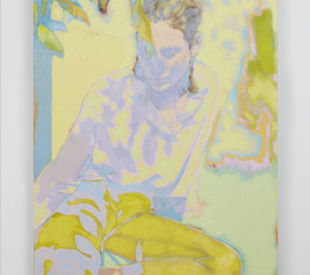 Simon Martin, Sarah, 2021, huile sur toile, 91x75cm. Photo Studio Shapiro