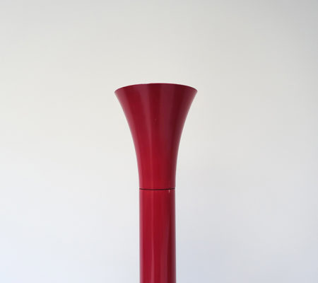 paulin_lampadaire_trompette_rouge_detail